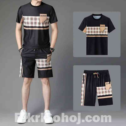 High Quality T-shirt And Half Pant set